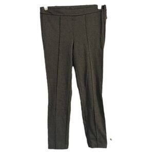 Mercer &β Madison Woman's Pants Size 8 Black & White Print Pointe Knit